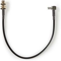 Antennekabel | SMA Female | TS9 | Verguld | 50 Ohm | Enkelvoudig Afgeschermd | 0.20 m | Rond | PVC |