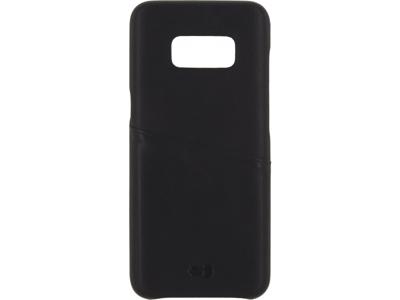 Senza Senza Pure Leather Cover with Card Slot Samsung Galaxy S8+ Deep Black