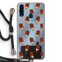 Yummy: Samsung Galaxy A20s Transparant Hoesje met koord