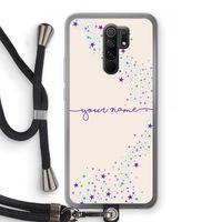 Sterren: Xiaomi Redmi 9 Transparant Hoesje met koord