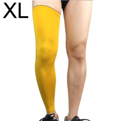 Professionele outdoor sport basketbal voetbal knie pads warme compressie beenbeschermers grootte: XL