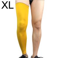 Professionele outdoor sport basketbal voetbal knie pads warme compressie beenbeschermers grootte: XL