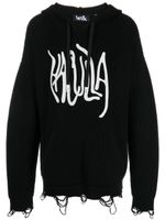 Haculla hoodie à logo imprimé - Bleu