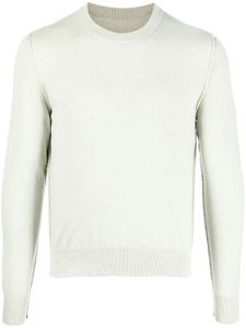 Maison Margiela pull en cachemire à col rond - Vert