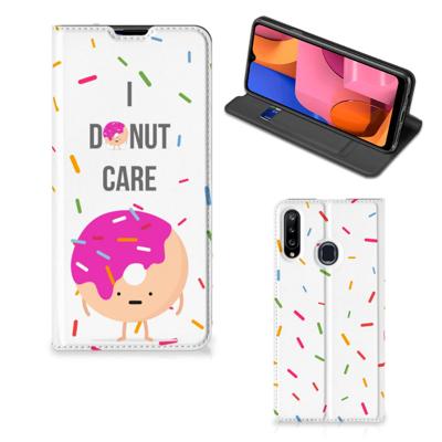 Samsung Galaxy A20s | Flip Style Cover | Donut Roze