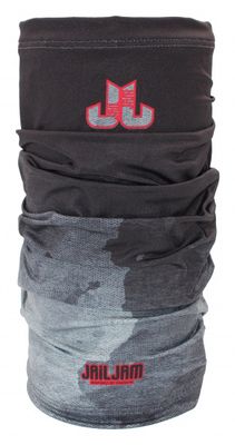 Jail Jam nekwarmer tube donkergrijs maat one-size