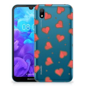 Huawei Y5 (2019) TPU bumper Hearts