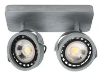 Zuiver Plafondlamp 'Dice' 2-lamps, kleur Grijs