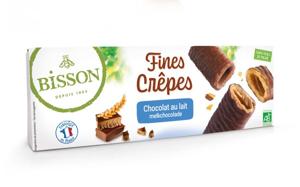 Bisson Crepes melkchocolade bio