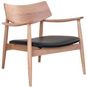 House Nordic - Fauteuil Olvera Eiken|PU-Leer