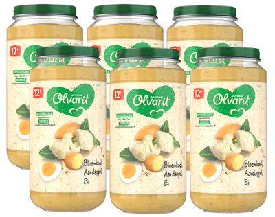 Olvarit 12m+ Bloemkool Aardappel Ei