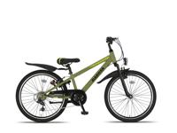 Altec Dakota MTB 24 Inch Jongens 7V V Brakes Legergroen Altec Dakota MTB 24 Inch Jongens 7V V Brakes Legergroen