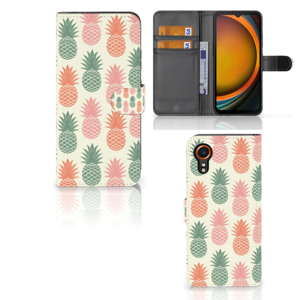 Samsung Galaxy Xcover 7 Book Cover Ananas