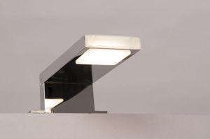 B&w-luxury Thetis Led Verlichting 12,5cm.5,7w V/spiegel-spiegelkast Chroom