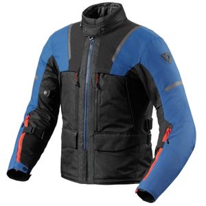 REV'IT! Offtrack 2 H2O jacket, Textiel motorjas heren, Blauw Zwart