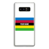 WK Wielrennen: Samsung Galaxy Note 8 Transparant Hoesje