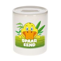 Kinder spaarpot met eenden print 9 cm