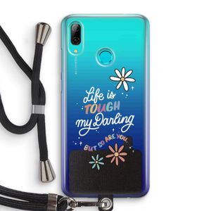 Tough Life: Huawei P Smart (2019) Transparant Hoesje met koord