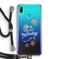 Tough Life: Huawei P Smart (2019) Transparant Hoesje met koord