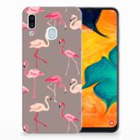 Samsung Galaxy A30 | TPU Hoesje | Flamingo