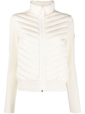 Canada Goose cardigan zippé à col cheminée - Blanc