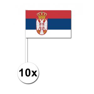 Handvlag Servie set van 10 stuks