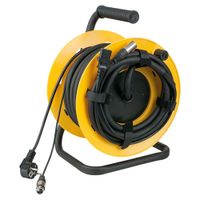 DAP Cabledrum met 15 meter XLR kabel + voedingskabel - thumbnail