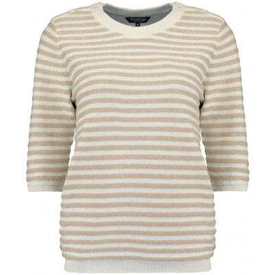 Bloomings - Beige | Dames | Trui | Beige | XXL | regular | Kamst mode Bloomings - Beige | Dames | Trui | Beige | XXL | regular | Kamst mode