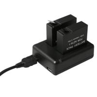 BC-AZ16 Digitale Camera USB Dual batterijen Lader voor Xiaomi Xiaoyi II 4K