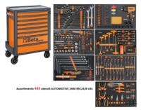 Beta 2400 Rsc24/8 Val-Wagen + 445-delig Assortiment - 024004007