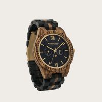 Houten Horloge Special Edition Zebra - thumbnail
