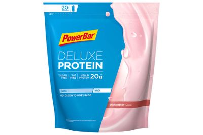 PowerBar Deluxe Protein Isotone drank aardbei 500g PowerBar Deluxe Protein Isotone drank aardbei 500g