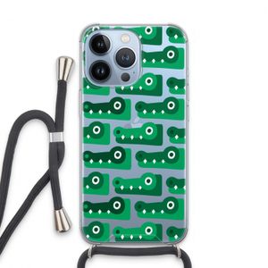 Crocs: iPhone 13 Pro Transparant Hoesje met koord