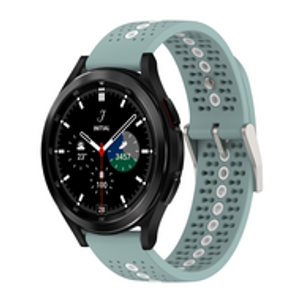Dot Pattern bandje - Groenblauw - Samsung Galaxy Watch 4 Classic - 42mm & 46mm