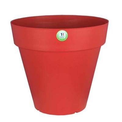Bloempot Riviera Rood Intense Rond Ø 49 x 45 cm