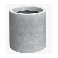 Bloempot basic cilinder cement dia.25x25 cm - E'lite