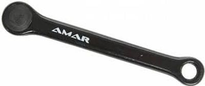 Linkse crank 150mm zwart