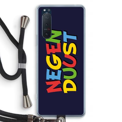 90's One: Sony Xperia 5 II Transparant Hoesje met koord