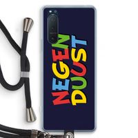 90's One: Sony Xperia 5 II Transparant Hoesje met koord