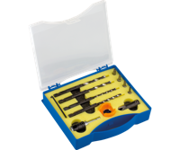 Rotec Terrasborenset | 237 | Met bithouder | 11-dlg | ø4-6 - 237.9001