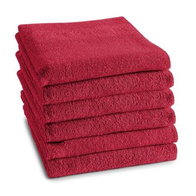 DDDDD Keukendoek Logo Rood - 6 stuks