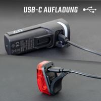 SIGMA SPORT verlichtingsset "aura 40 / hiro 10". sigma battery light set aura 40 + hiro 10