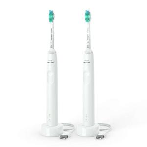 Philips HX3675/13 Philips Sonicare 3100 Series Duo Elektrische Tandenborstel Wit