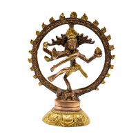 Shiva Nataraj Messing (13 - 15 cm)