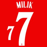 Milik 7 (Officiële Polen Away Bedrukking 2020-2021)
