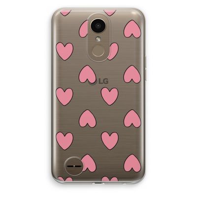 Ondersteboven verliefd: LG K10 (2017) Transparant Hoesje