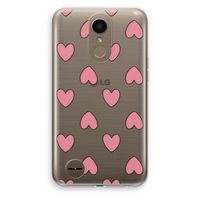Ondersteboven verliefd: LG K10 (2017) Transparant Hoesje