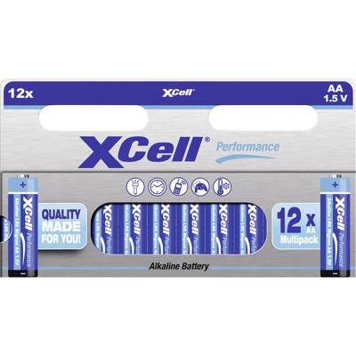 XCell AA batterij (penlite) Alkaline 1.5 V 12 stuk(s)