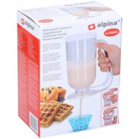 Alpina Beslagdispenser 900 ml Wit/Transparant - thumbnail