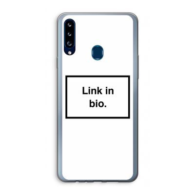 Link in bio: Samsung Galaxy A20s Transparant Hoesje